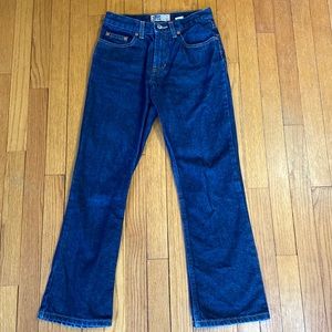 Old Navy dark wash straight leg 2 short